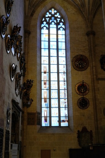 The interior of the largest Protestant church in Germany. It has the world's highest church tower,