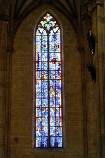 The interior of the largest Protestant church in Germany. It has the world's highest church tower,
