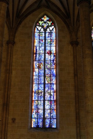 The interior of the largest Protestant church in Germany. It has the world's highest church tower,