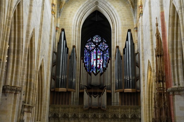 The interior of the largest Protestant church in Germany. It has the world's tallest church tower,