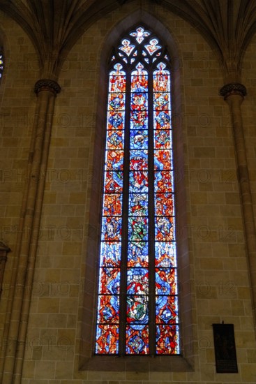 The interior of the largest Protestant church in Germany. It has the world's highest church tower,