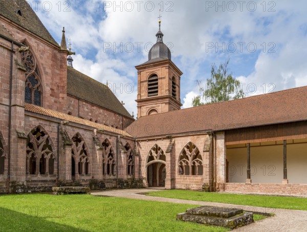Cross-coat at Saint-Die Cathedral in Saint-Die-des-Vosges, a commune in the Vosges department,