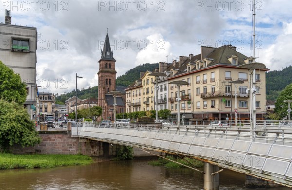 Impression of Saint-Die-des-Vosges, a commune in the Vosges department, Grand Est, northeastern