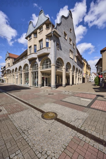 Pedestrian zone, general architecture, town hall, citizens' office, city administration, tourist