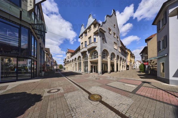 Pedestrian zone, general architecture, town hall, citizens' office, city administration, tourist