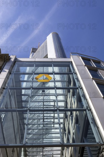 Commerzbank Head Office Frankfurt in the Commerzbank Tower Germany's tallest skyscraper in