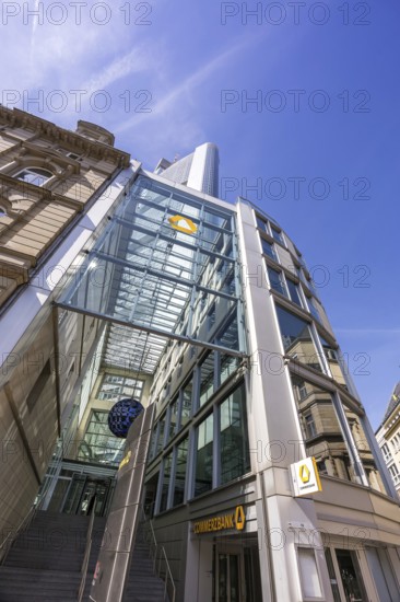 Commerzbank Head Office Frankfurt in the Commerzbank Tower Germany's tallest skyscraper in
