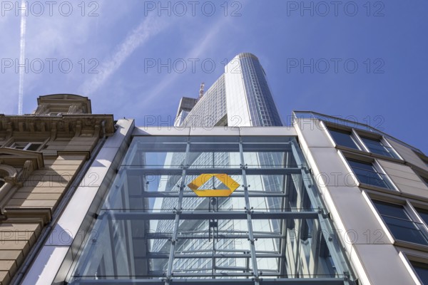 Commerzbank Head Office Frankfurt in the Commerzbank Tower Germany's tallest skyscraper in