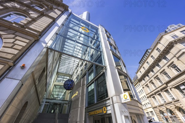 Commerzbank Head Office Frankfurt in the Commerzbank Tower Germany's tallest skyscraper in