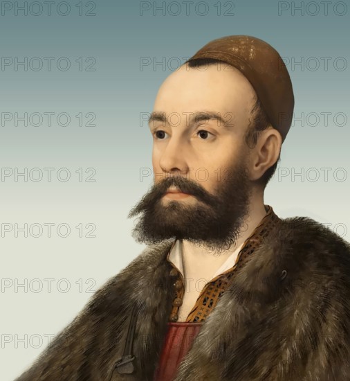 Anton Fugger, 1493 – 1560, German merchant, banker, and member of the Fugger family, digitally