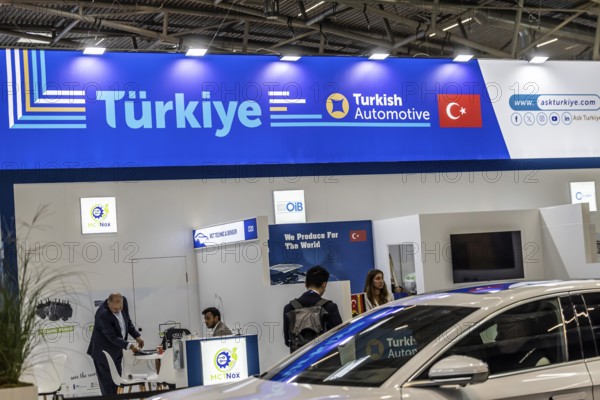 Turkish Automotive exhibition stand. IAA MOBILITY in Munich. The motor show presents itself as a