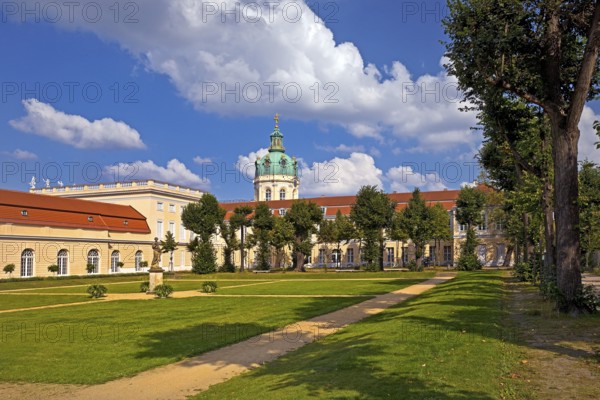 Park at the Great Orangery with Charlottenburg Palace, Berlin, Germany