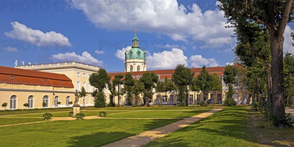 Park at the Great Orangery with Charlottenburg Palace, Berlin, Germany