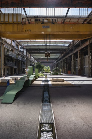 The former factory building of the Georg fisherman AG steel foundry, cultural monument, residential