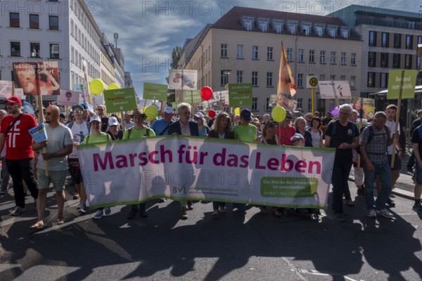 Germany, Berlin, 20/09/2025, Anti-abortion activists demonstrate in Berlin, initiated by the