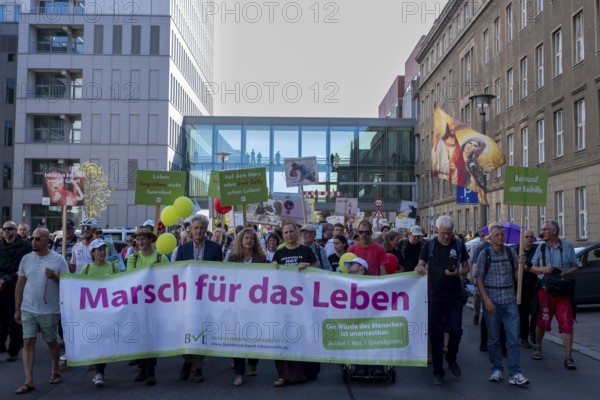 Germany, Berlin, 20/09/2025, Anti-abortion activists demonstrate in Berlin, initiated by the