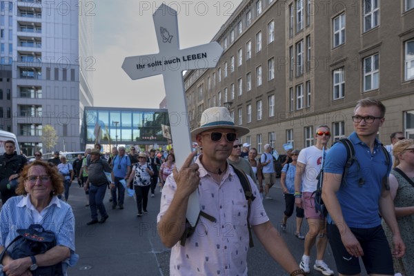 Germany, Berlin, 20/09/2025, Anti-abortion activists demonstrate in Berlin, initiated by the