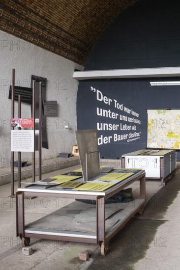 Documentation centre in the old Engelberg tunnel, first motorway tunnel in Germany, 1944 and 1945