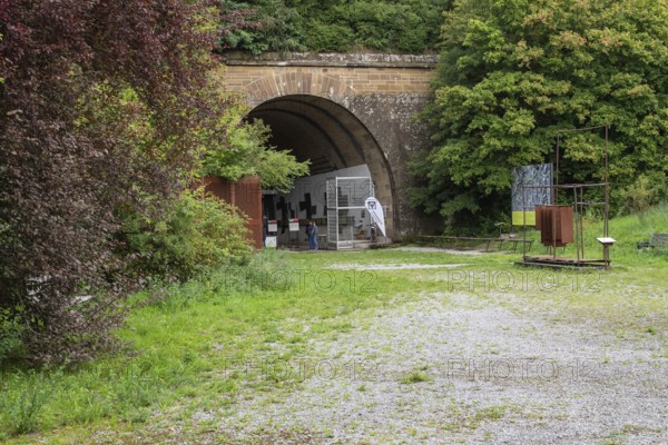 Entrance to the Old Engelberg Tunnel, first motorway tunnel in Germany, 1944 and 1945 production