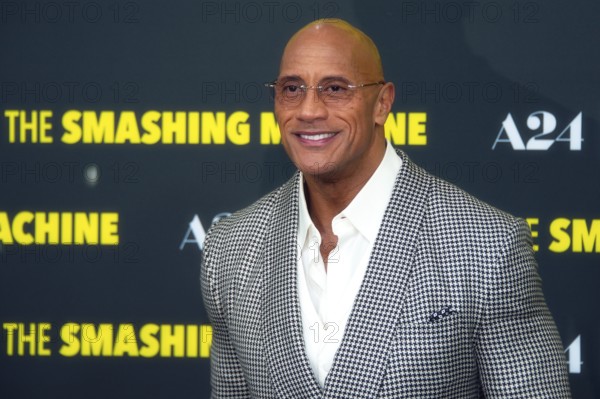 Dwayne Johnson, THE SMASHING MACHINE, Red Carpet for the German premiere at ZOO PALAST, Berlin, 22