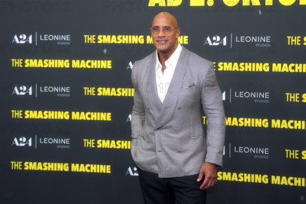 Dwayne Johnson, THE SMASHING MACHINE, Red Carpet for the German premiere at ZOO PALAST, Berlin, 22