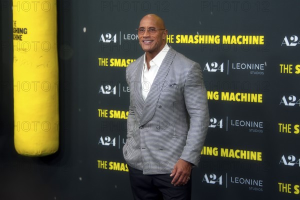 Dwayne Johnson, THE SMASHING MACHINE, Red Carpet for the German premiere at ZOO PALAST, Berlin, 22