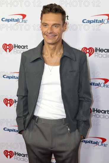 Ryan Seacrest at the 2025 iHeartRadio Music Festival held at T-Mobile Arena in Las Vegas, USA on