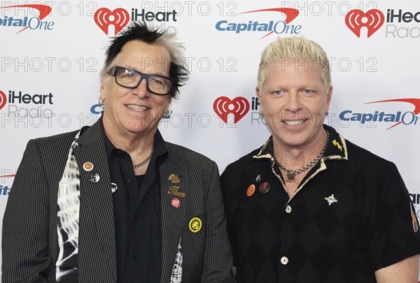 Noodles and Dexter Holland of The Offspring at the 2025 iHeartRadio Music Festival held at T-Mobile