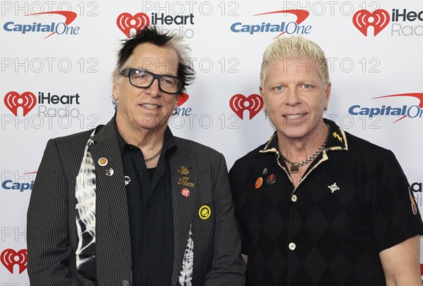 Noodles and Dexter Holland of The Offspring at the 2025 iHeartRadio Music Festival held at T-Mobile
