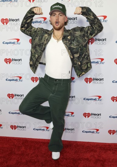 Bailey Zimmerman at the 2025 iHeartRadio Music Festival held at T-Mobile Arena in Las Vegas, USA on