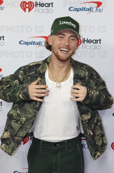 Bailey Zimmerman at the 2025 iHeartRadio Music Festival held at T-Mobile Arena in Las Vegas, USA on