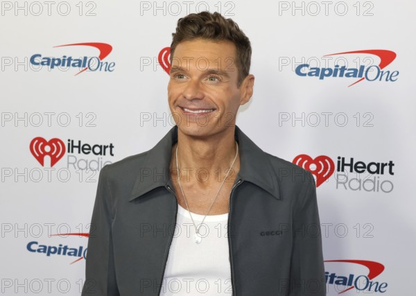 Ryan Seacrest at the 2025 iHeartRadio Music Festival held at T-Mobile Arena in Las Vegas, USA on