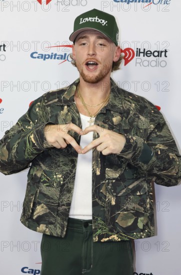 Bailey Zimmerman at the 2025 iHeartRadio Music Festival held at T-Mobile Arena in Las Vegas, USA on
