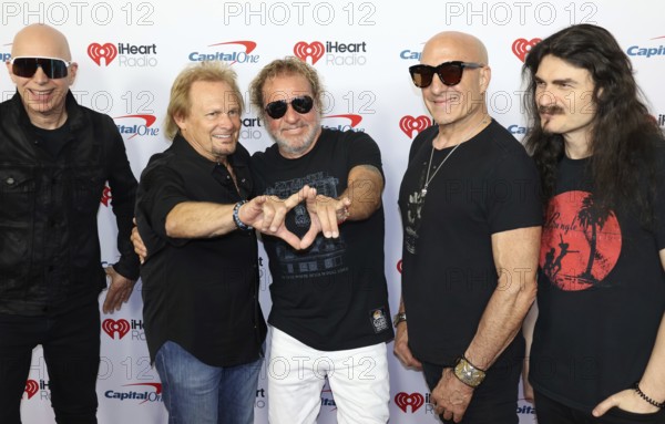Joe Satriani, Michael Anthony, Sammy Hagar, Kenny Aronoff and Rai Thistlethwayte at the 2025