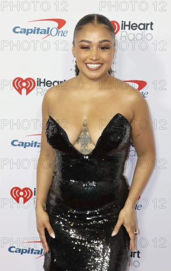 Jasmine Amy Rogers at the 2025 iHeartRadio Music Festival held at T-Mobile Arena in Las Vegas, USA