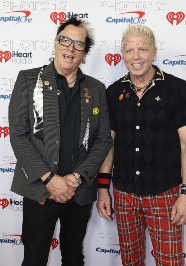 Noodles and Dexter Holland of The Offspring at the 2025 iHeartRadio Music Festival held at T-Mobile