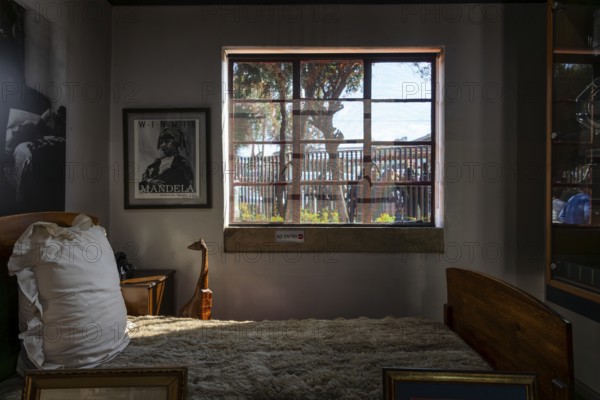 Johannesburg, South Africa - August 9, 2025: Nelson Mandela's House, a historic house in Soweto, a