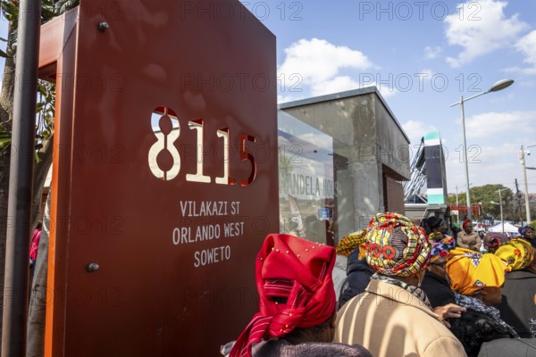 Johannesburg, South Africa - August 9, 2025: Nelson Mandela's House - a historic house in Soweto, a