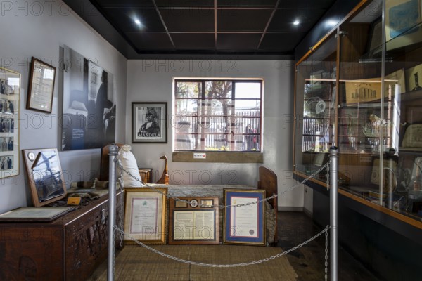 Johannesburg, South Africa - August 9, 2025: Nelson Mandela's House, a historic house in Soweto, a