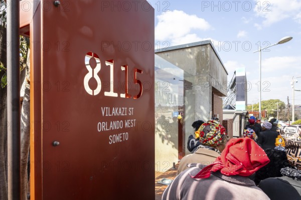 Johannesburg, South Africa - August 9, 2025: Nelson Mandela's House - a historic house in Soweto, a