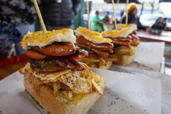 The iconic Soweto Kota — a true south african street food masterpiece. loaded with chips, eggs,