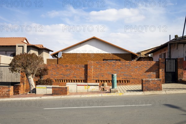 Nelson Mandela's House - a historic house in Soweto, a symbol of the struggle against apartheid,