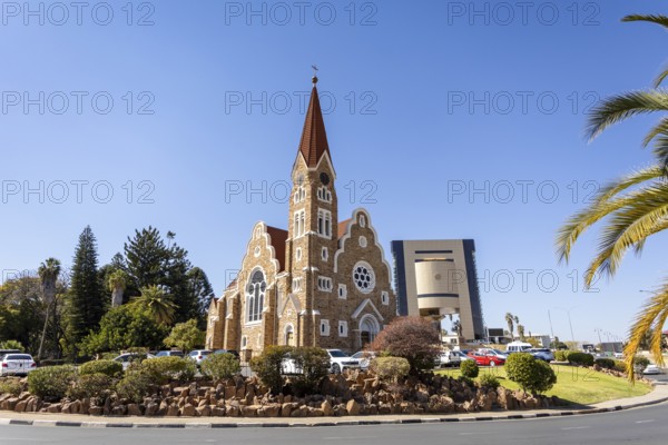 Christuskirche is a historic Lutheran church built between 1907 and 1910 during the German colonial