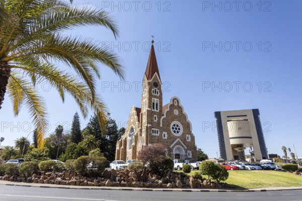 Christuskirche is a historic Lutheran church built between 1907 and 1910 during the German colonial