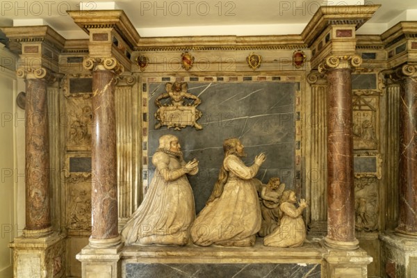 The epitaph for Dorothea Susanne von der Pfalz in the town church of St Peter & Paul or