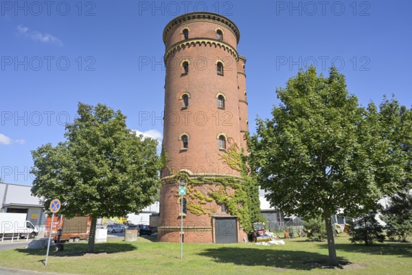 Monument to the former Charlottenburg gasworks reservoir tower, Gaußstraße, Charlottenburg,