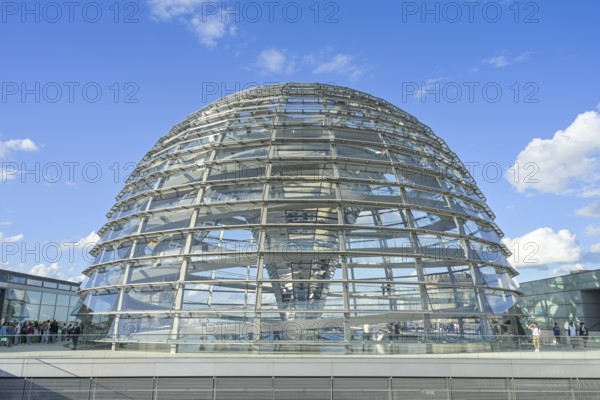 Dome on the Reichstag building, Mitte, Berlin, Germany