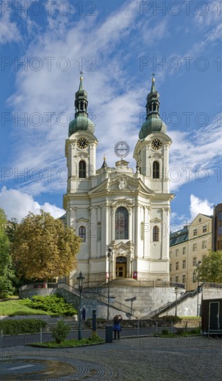 St Mary Magdalene Church in Baroque architecture, old town, spa, healing spring, health, mineral,