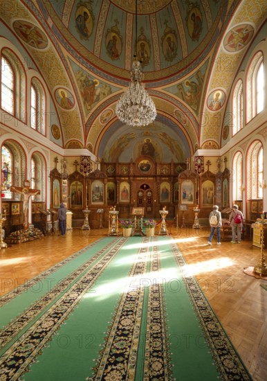 Russian Orthodox Church of St. Peter and Paul, Peter and Paul, Byzantine-style single-nave church,