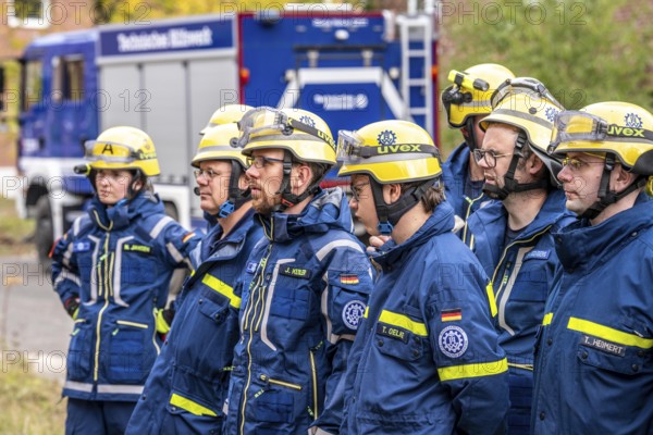 Major exercise FÜLEX25, of the THW, Technisches Hilfswerk, Landesverband North Rhine-Westphalia, on